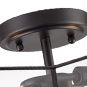 Farmhouse Ceiling Light Black Flush Mount Light Fixtures Glass Ceiling